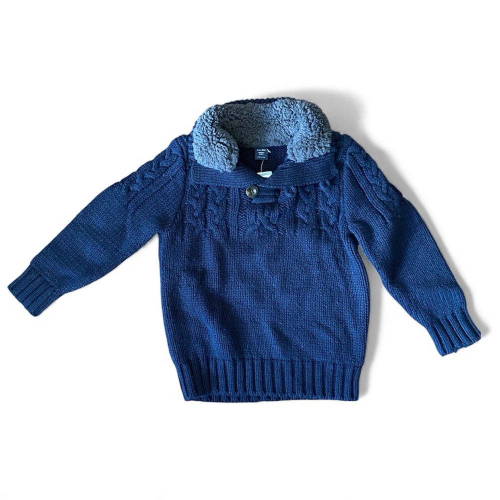 GAP Baby Navy Knit Sweater Size 3T